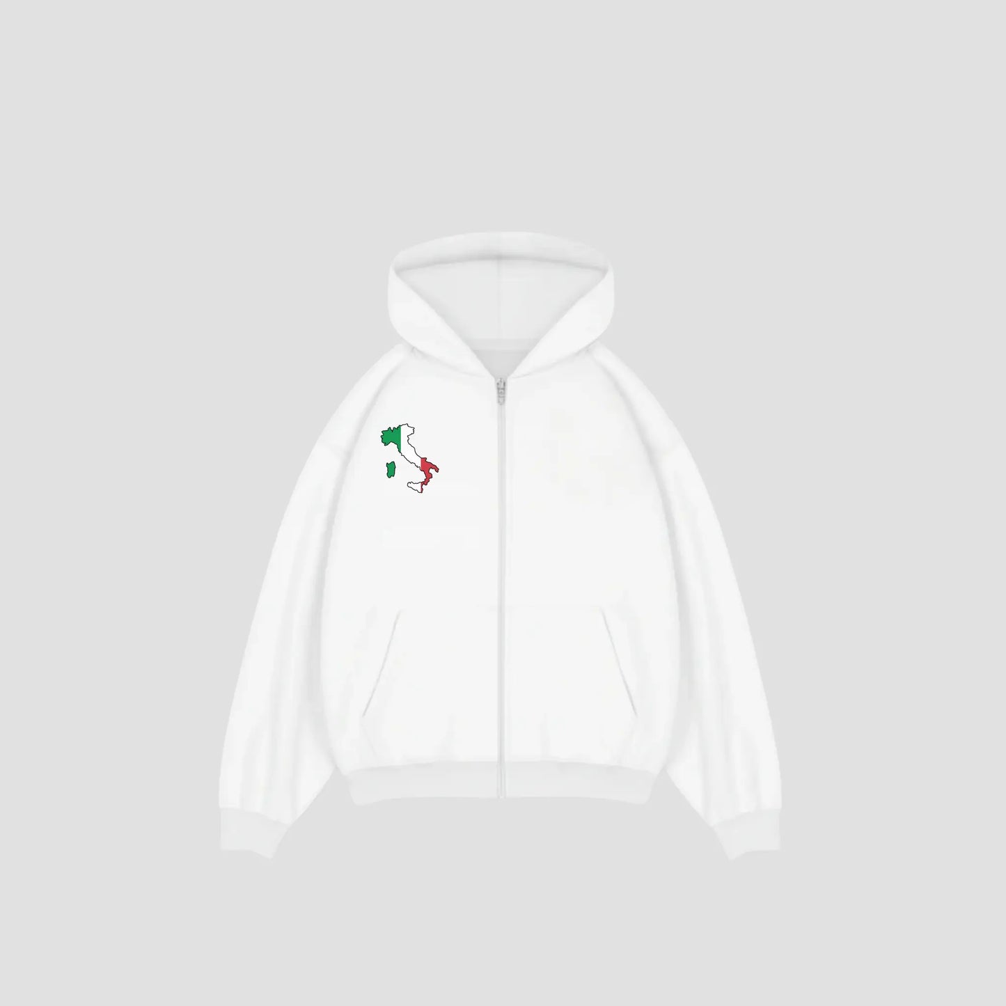 ITALIA - Oversize Zipper Printegy