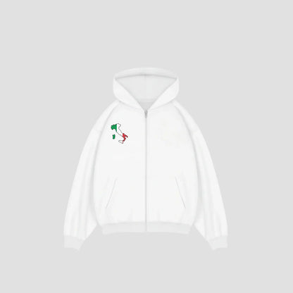 ITALIA - Oversize Zipper Printegy