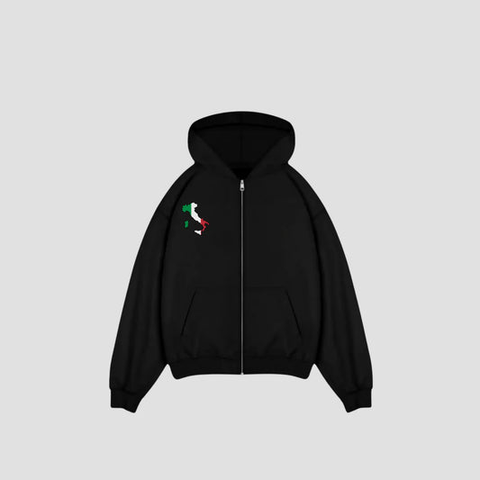 ITALIA - Oversize Zipper Printegy