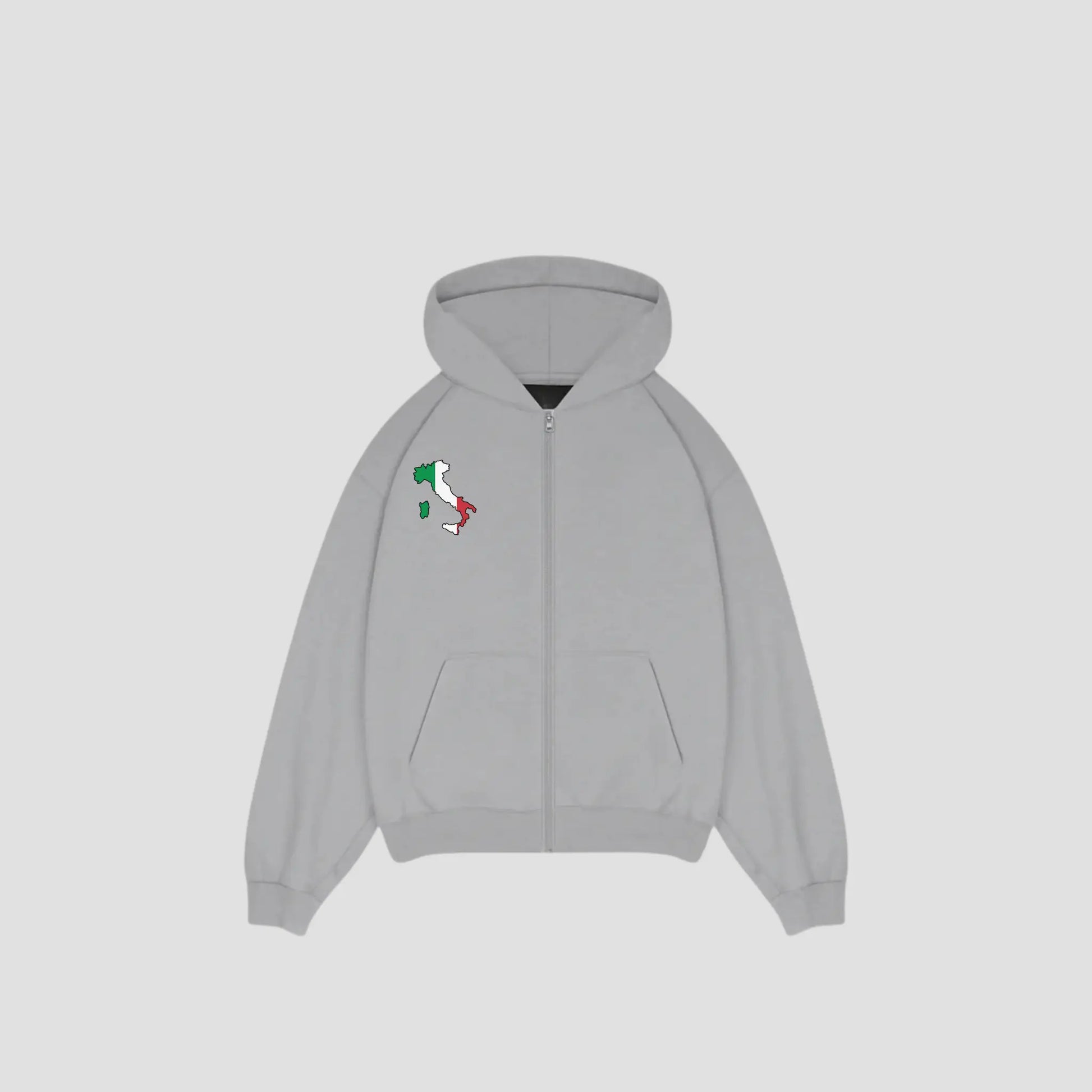 ITALIA - Oversize Zipper Printegy
