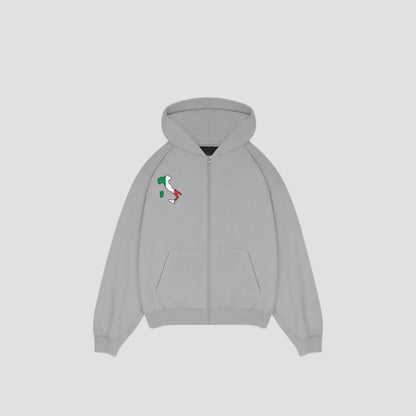 ITALIA - Oversize Zipper Printegy