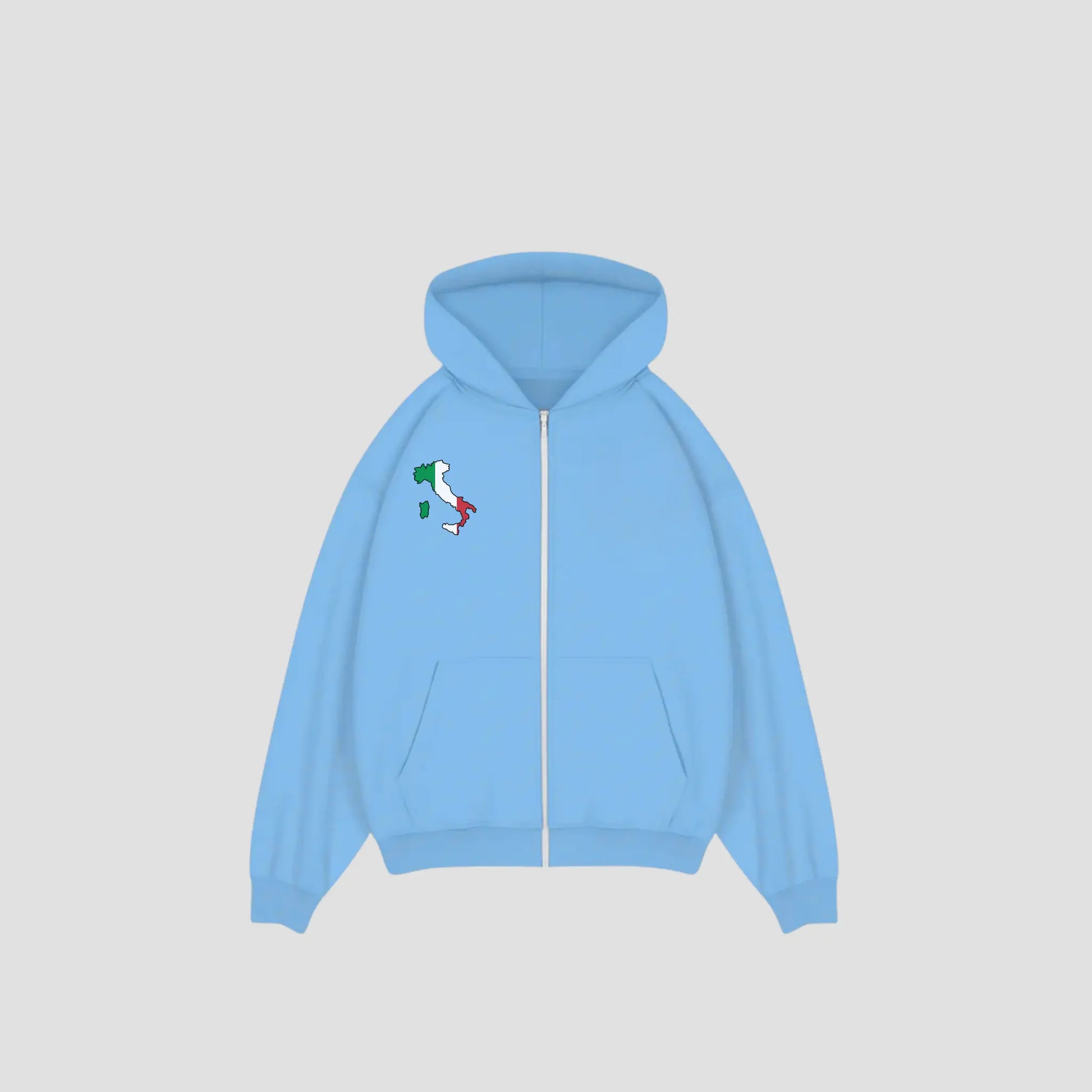 ITALIA - Oversize Zipper Printegy