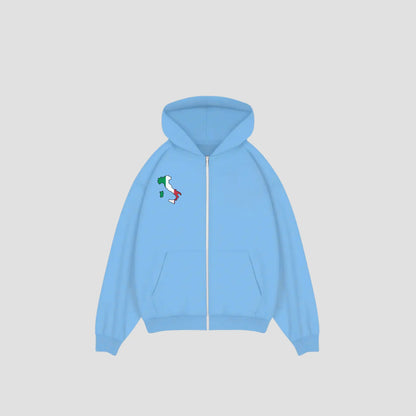 ITALIA - Oversize Zipper Printegy
