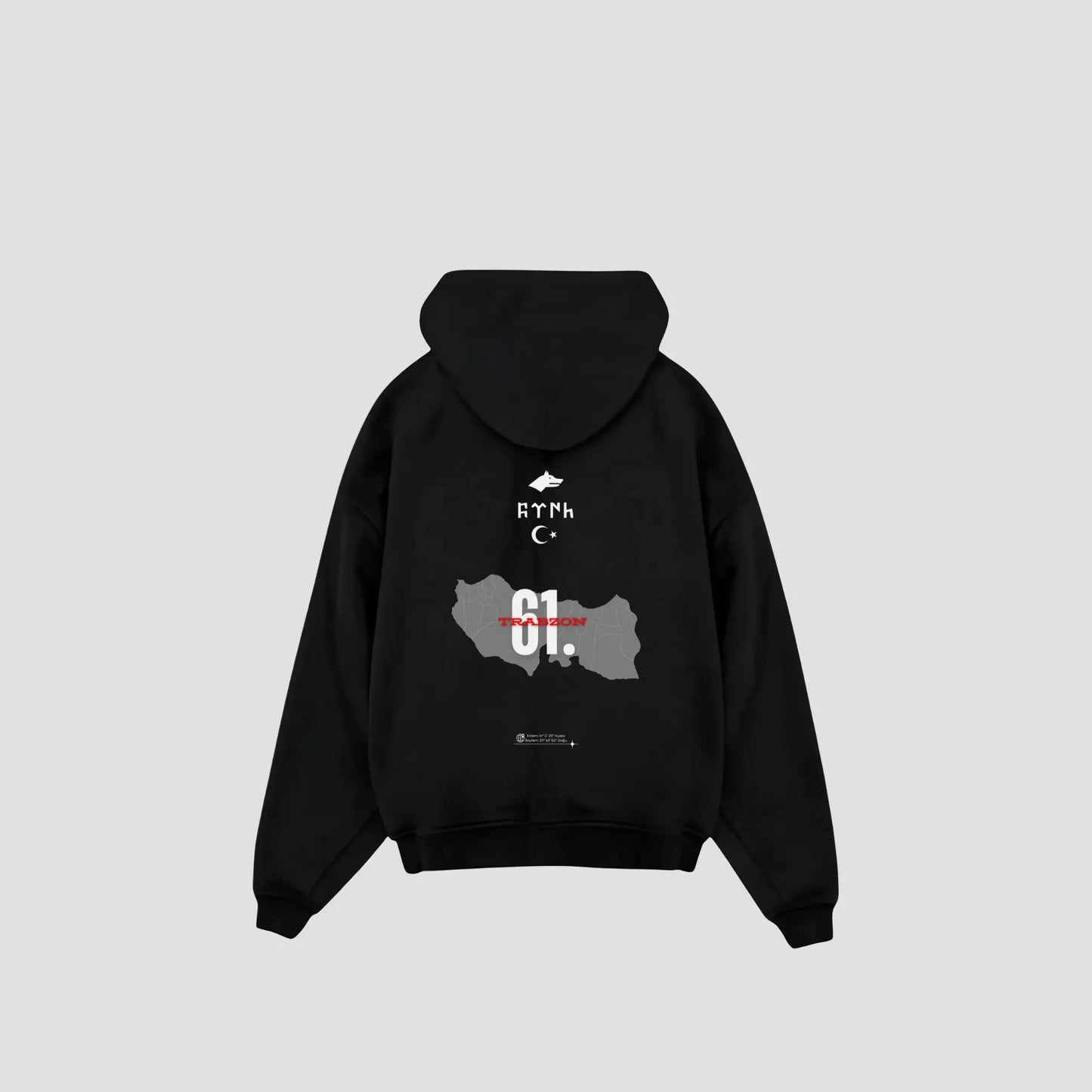 TRABZON 61 - Oversized Zipper Printegy