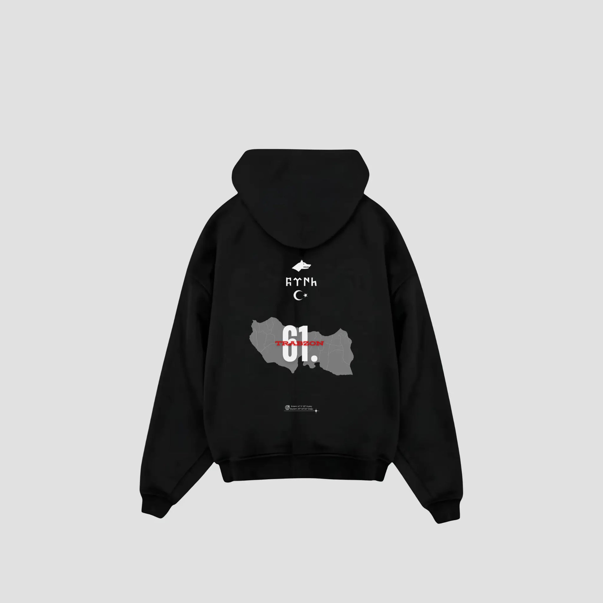 TRABZON 61 - Oversized Zipper Printegy